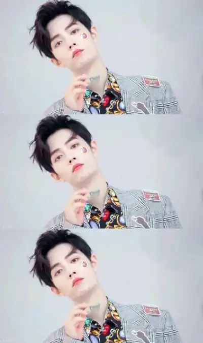 肖战三宫格,有a有萌