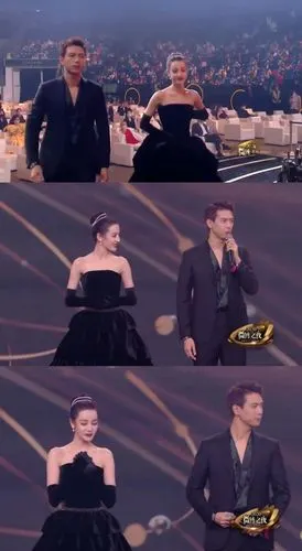 李现迪丽热巴春晚之后再次同台,cp感满满,网友;期待两人合作