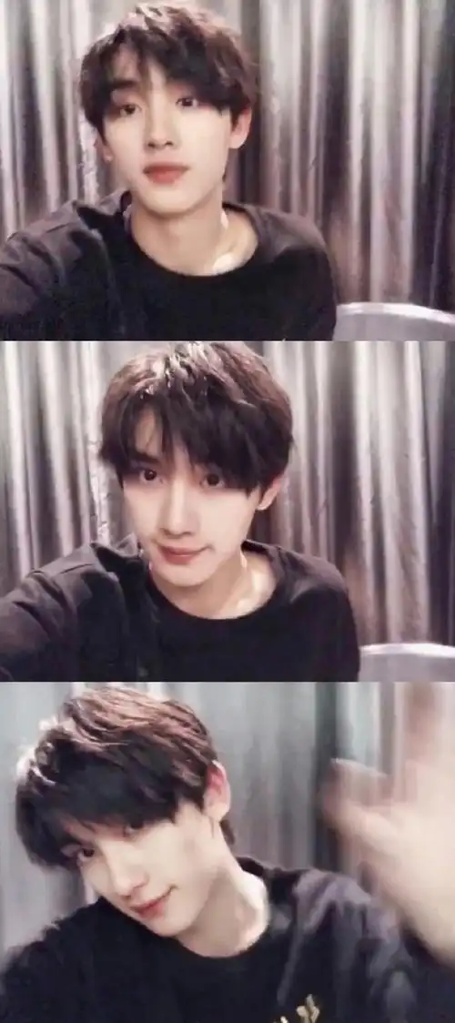 丁程鑫耳骨夹##丁程鑫耳钉配狼尾