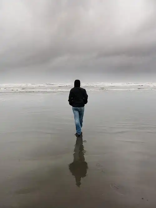 孤单的背影图片