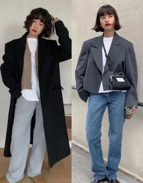 2021年的阔腿裤新穿法这么搭配才帅气时髦