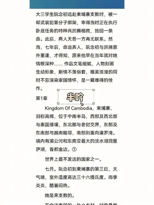 半吟他在逆光中告白原型小说