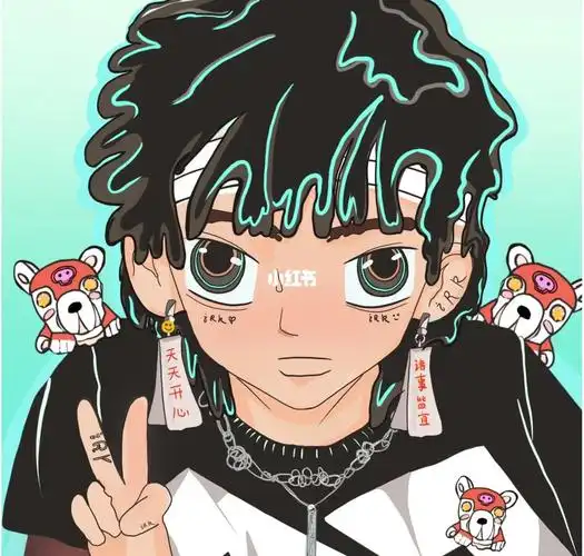 临摹 hiphop嘻哈头像