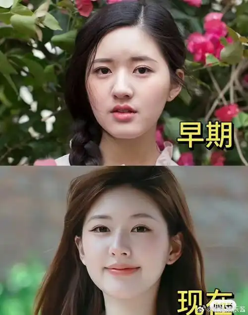 赵露思旧照和现在对比