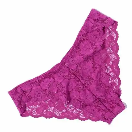 欧美蕾丝舒适三角裤 女士镂空性感半透明诱惑内裤 性感无痕底裤