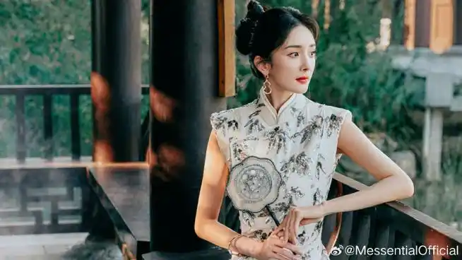 杨幂旗袍 古韵美人