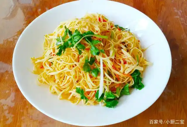 早餐小菜家常拌干豆腐丝简单好吃