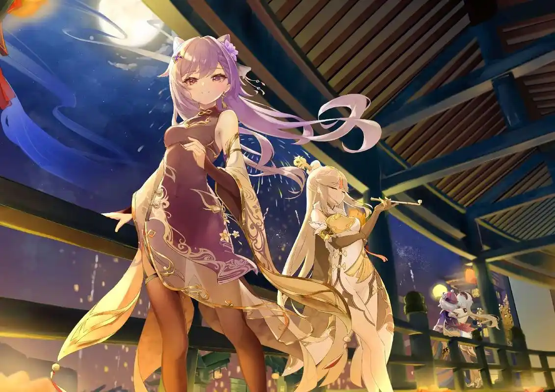 原神 #刻晴 #二次元 #壁纸 璃月雷神 - 抖音