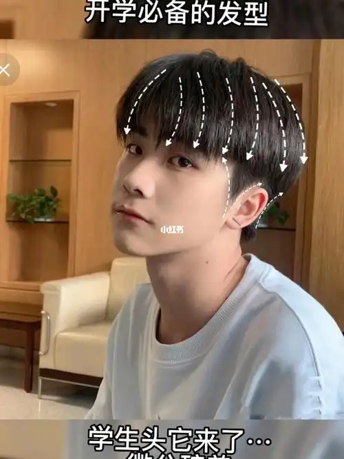 笔记灵感  #男士发型参考  #学生党必备  #微分自然碎盖