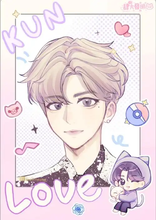 温柔热烈@蔡徐坤ride or die -蔡徐坤手绘┊@肆大發明