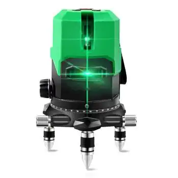 水平仪绿光 激光5线2线3线强光蓝光高精度自动打线平水仪 万倍德国