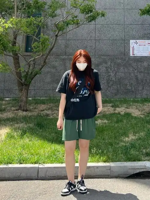 172150斤微胖穿搭大码女孩夏季短裤怎么穿