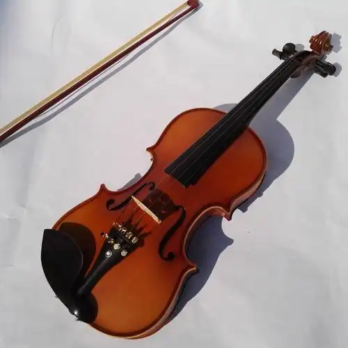 天音哑光磨边实木小提琴初学者儿童练习考级表演乌木配置特价包