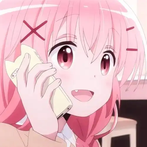 呆萌可爱的卡通动漫女生头像图片