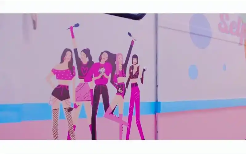 女团blackpink可爱4