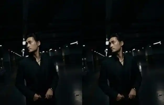 袁弘难得穿这么高调穿西装演绎成熟男人魅力绅士感十足