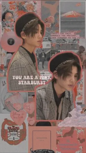 黄明昊justin拼贴壁纸 cr.菠萝逸逸酱-微博