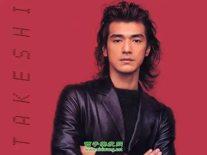 金城武长发发型图片帅气男生长发就要这样扎