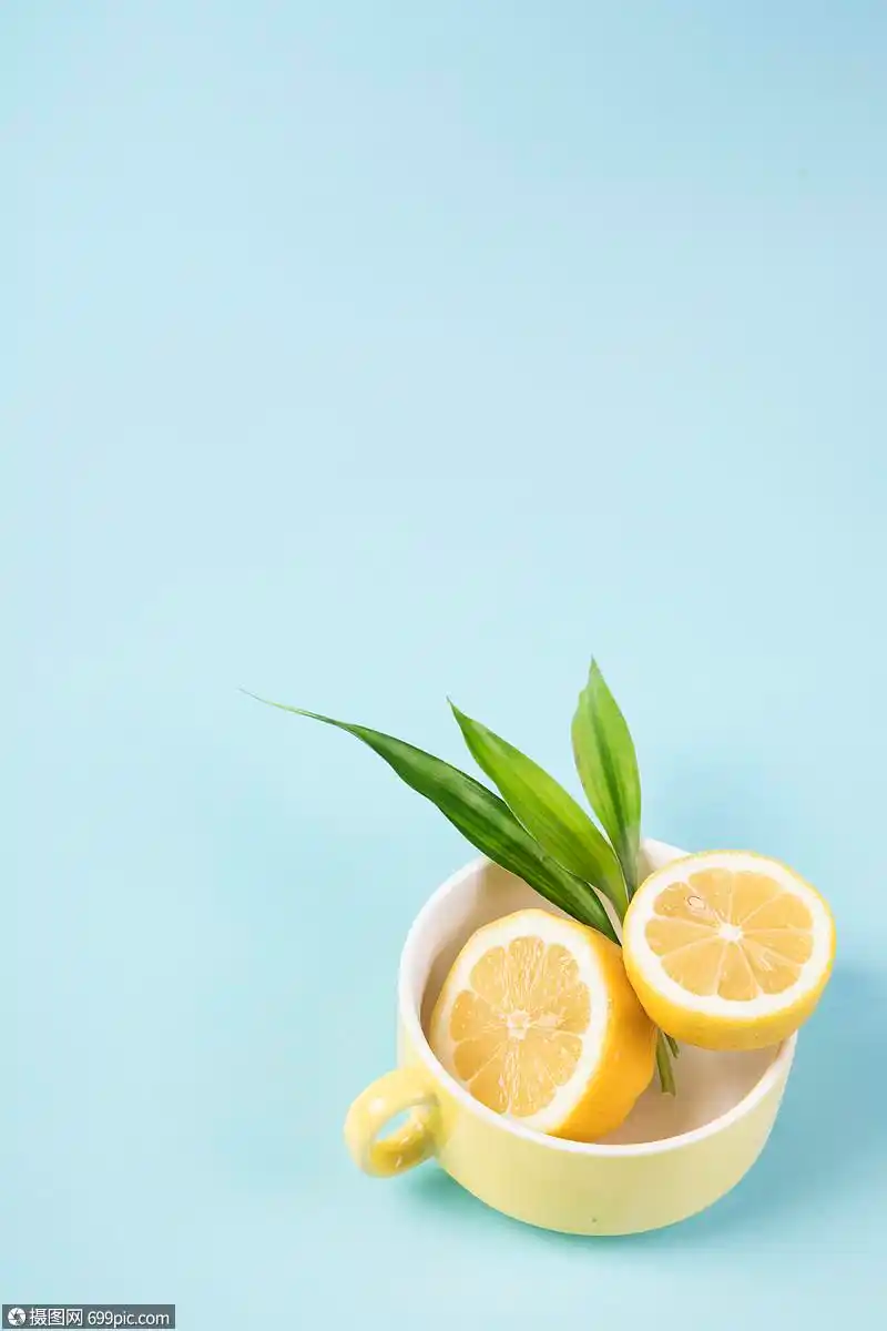 柠檬静物小清新摆拍