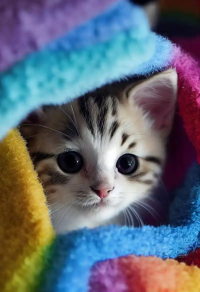 可爱猫咪#高清壁纸 - 抖音