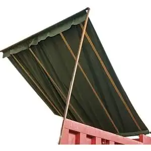 自卸车自动篷布机渣土车电动x盖篷布盖全套大货车配件后八轮甩杆