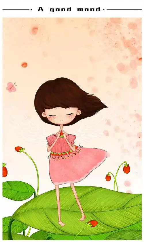 美丽心情_涂鸦王国 原创绘画平台 www.poocg.com