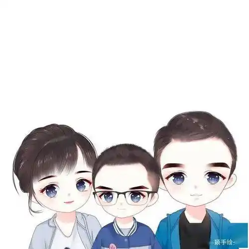 朋友圈头像,幸福一家三口头像,简单却很温暖_家庭