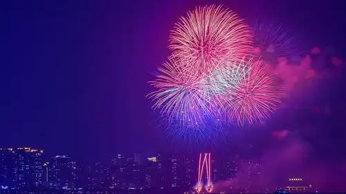 电脑壁纸 风景 2020年跨年只想和你分享这灿烂的烟花