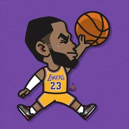 詹姆斯动漫头像湖人 湖人终于赢了-图片大观-奇异网