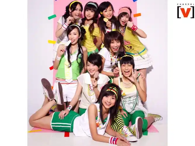 黑涩会美眉壁纸