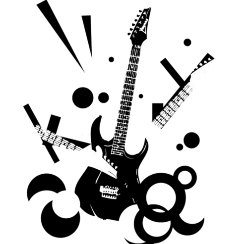 首页 设计元素 装饰图案 装饰图案 >摇滚黑白几何吉他素材 千图网提供