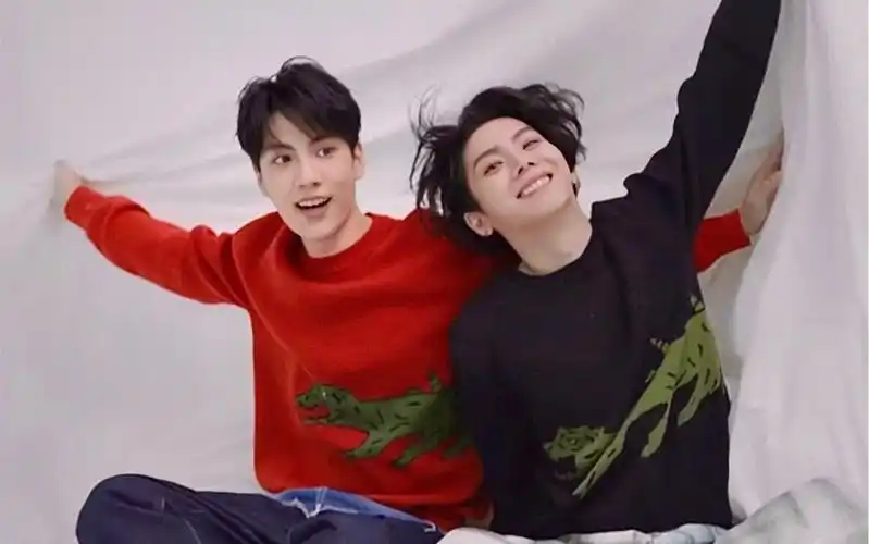 林子闳杨宇腾samyuloading新潮五月刊拍摄花絮