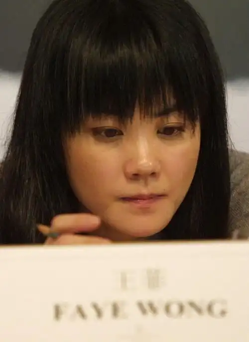 王菲34岁素颜旧照少女味十足,搞怪可爱萌到吐血