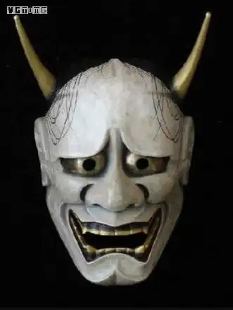 "夜叉面具"即指鬼怪面具,在日本传统戏剧中有多种夜叉面具,而破戒僧所