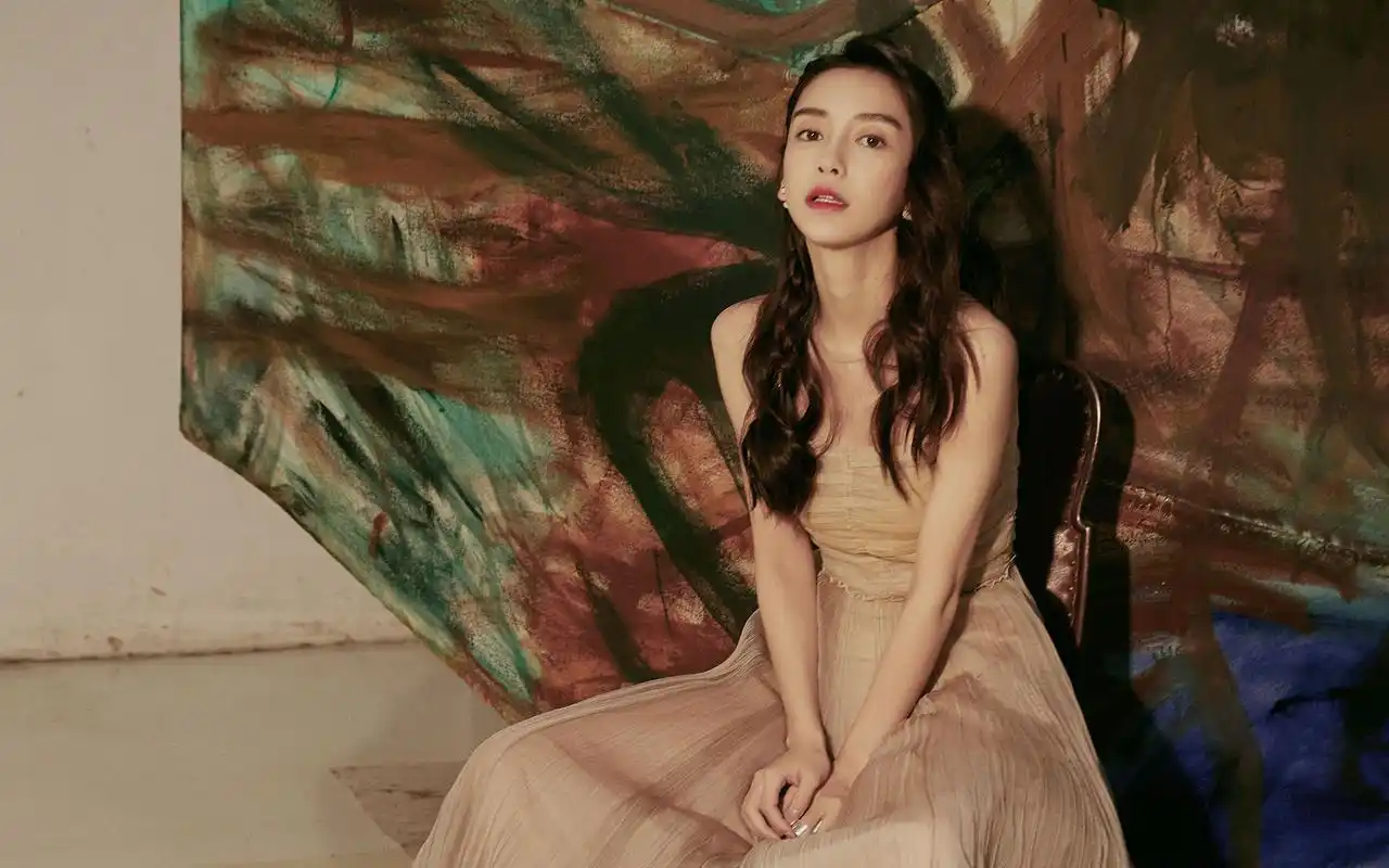 angelababy性感唯美高清桌面壁纸