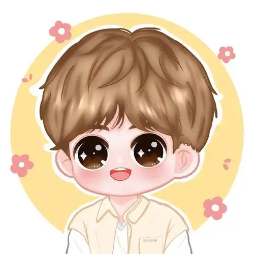 鹿晗白衣短发造型