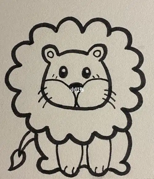 幼儿小动物简笔画