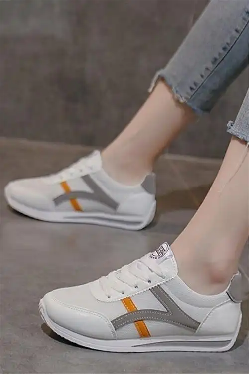 小白鞋女2021新款女鞋阿甘鞋春夏运动鞋百搭休闲爆款鞋子潮