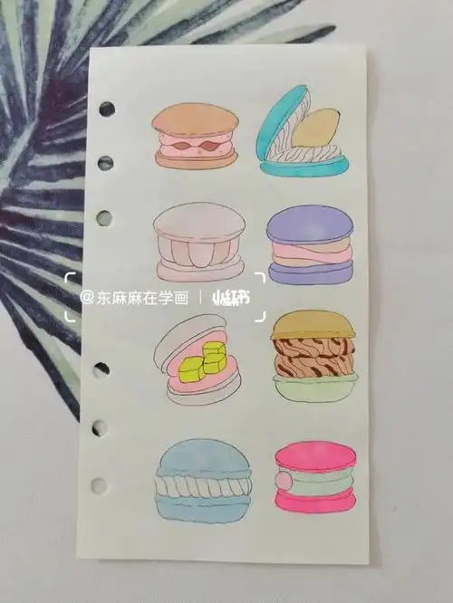 简笔画教程  #甜品  #少女心炸裂