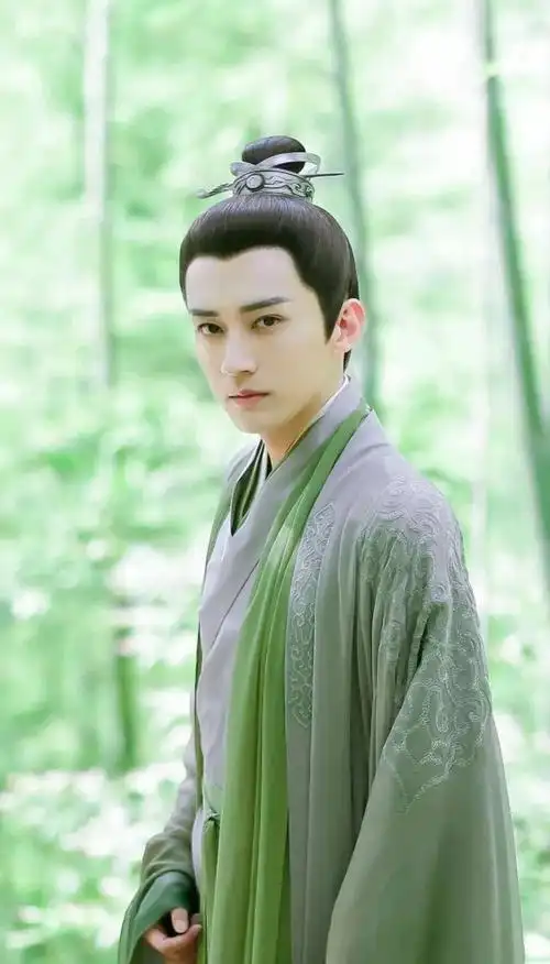 系列古风美男图片   当时年少春衫薄(经得起全束发考验的古装美男子)