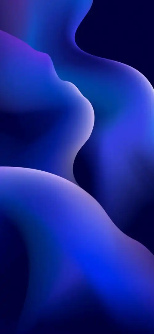 蓝色超高清炫彩手机壁纸
