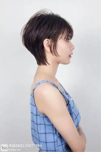 颜值高的女生都爱剪短发