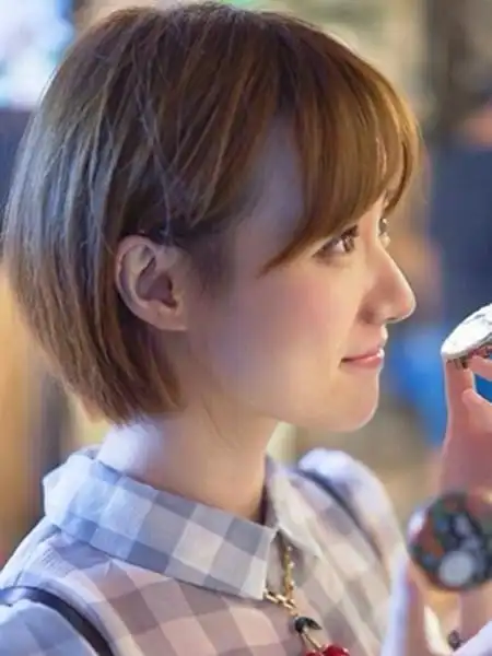 女生短碎发发型图片大全,短发图片,发型图片