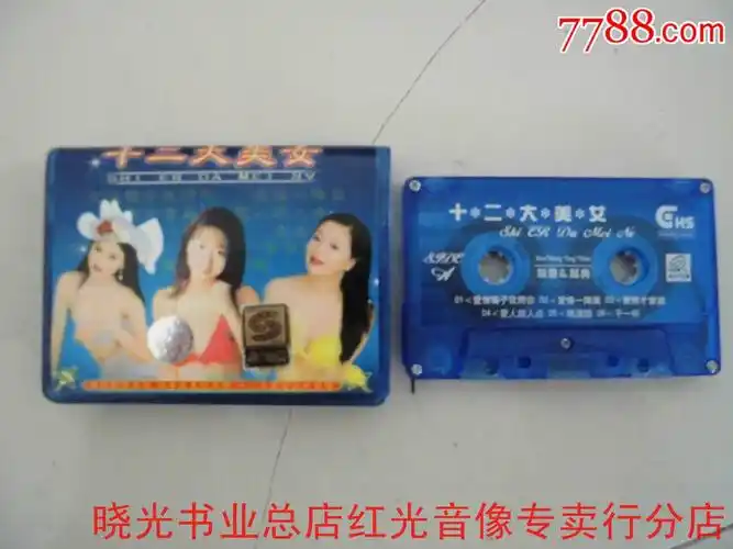 十二大美女.不试听.物品如图