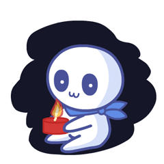 微信表情小幽灵安安