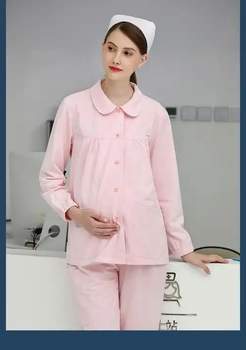 缔曼格护士服分体套装秋冬长款孕妇服套装医院春秋季产妇装护士裤月子