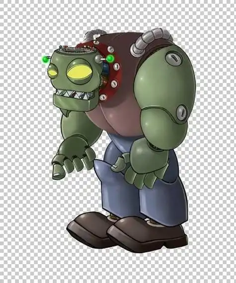 动漫手绘僵王博士怎么画僵王博士植物大战僵尸僵尸博士的机器人简笔