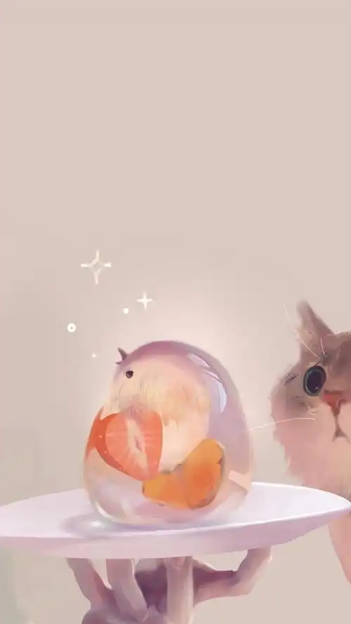 可爱小清新精致手绘插画,高清图片,手机锁屏桌面-壁纸族