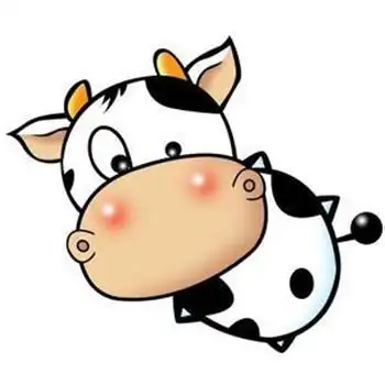 卡通小牛头像可爱图片大全