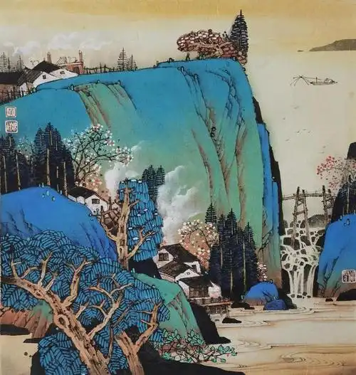 岭南实力派画家黄汝祥山水画传统与现代的完美结合